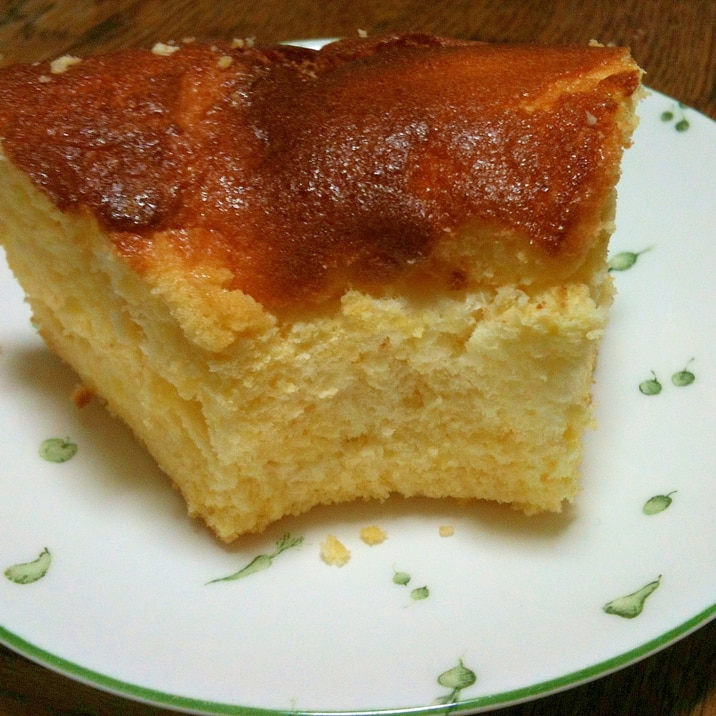 ノンオイル はちみつレモンのシフォンケーキ
